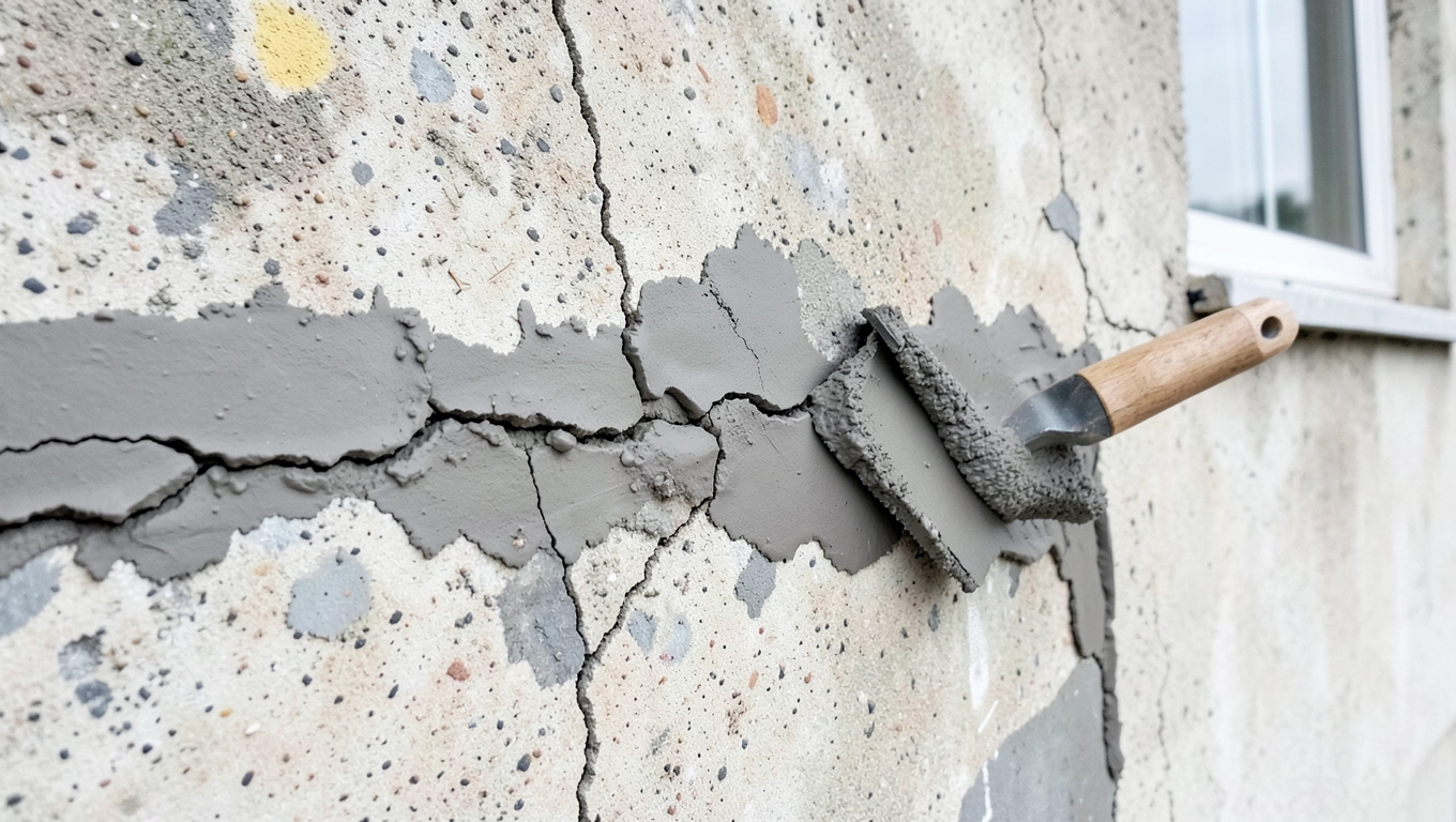 Jak Naprawić Pęknięcia Na Elewacji