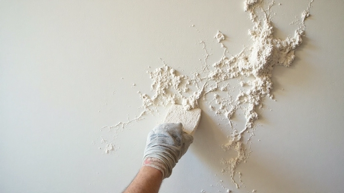 jak naprawić pęknięcia tynku cementowo wapiennego