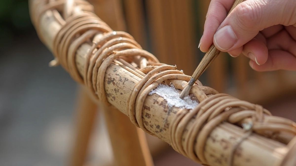 jak naprawić popękany technorattan