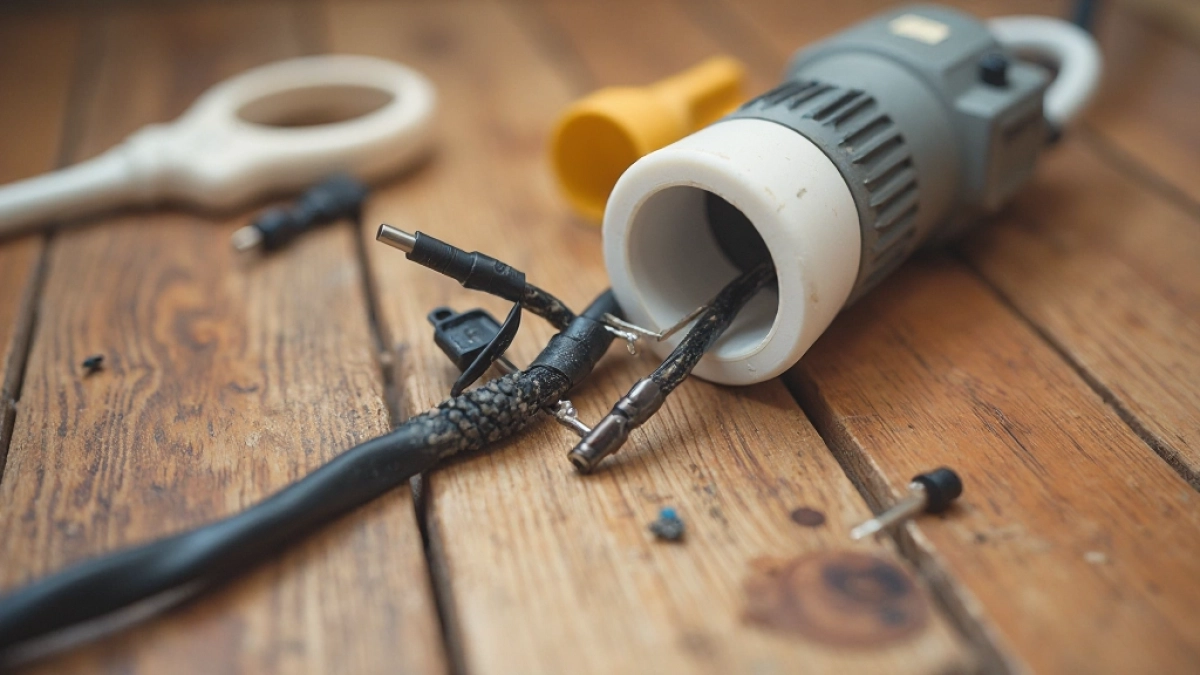 Jak naprawić przecięty kabel