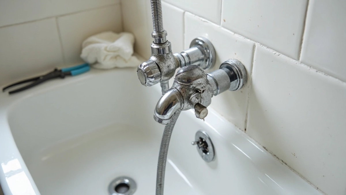 Jak naprawić przełącznik baterii wannowej