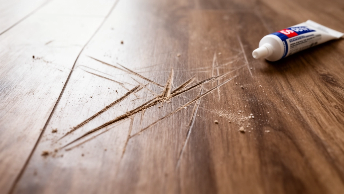 jak naprawić rysy na panelach podłogowych