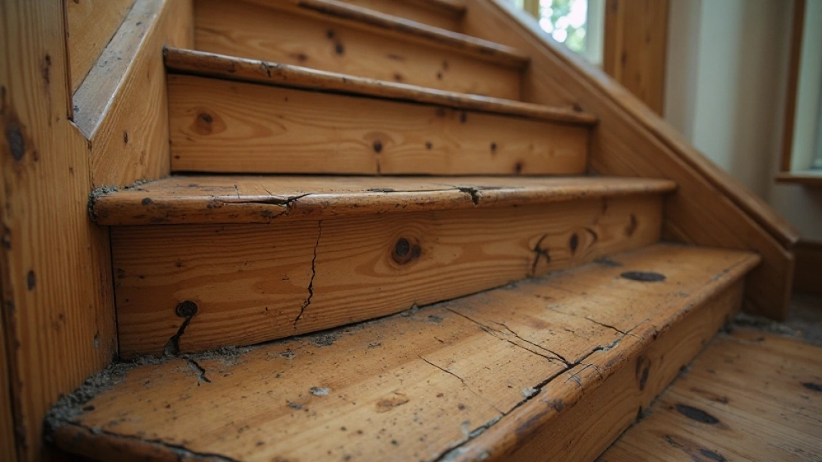 Jak naprawić schody drewniane