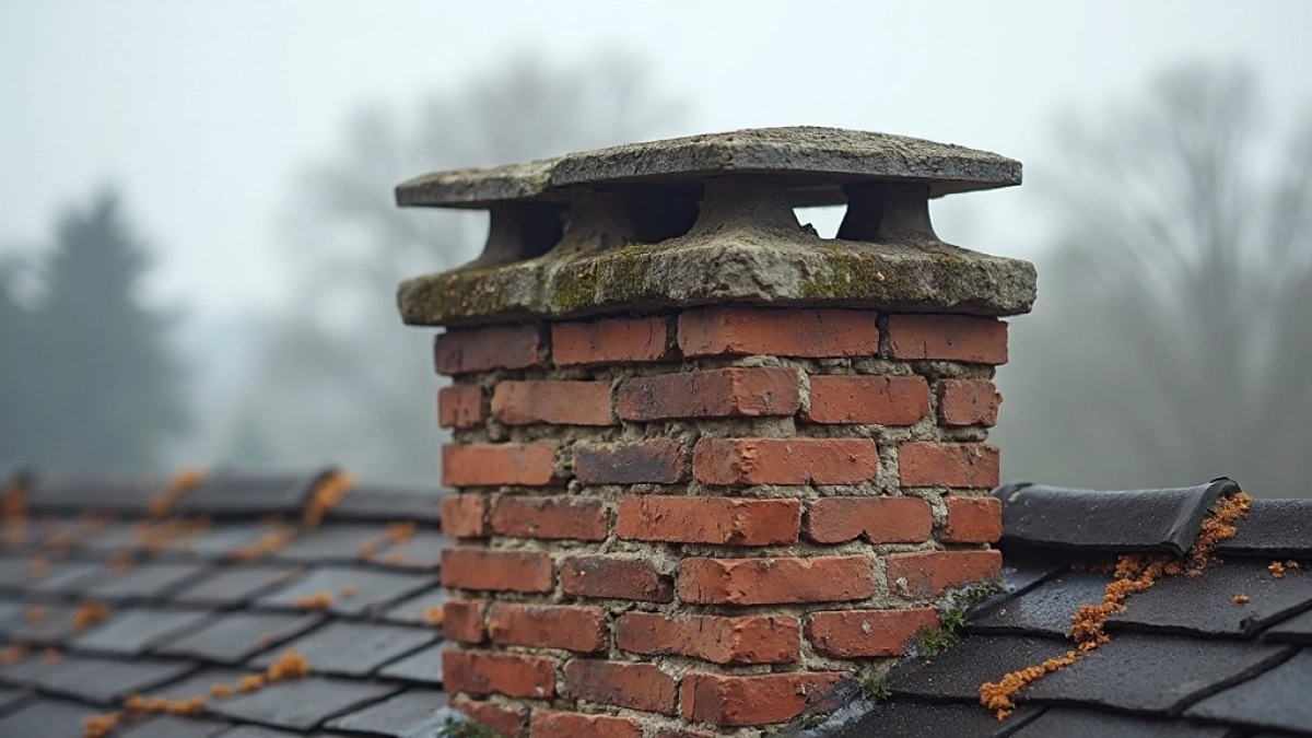 jak naprawić stary komin z cegły