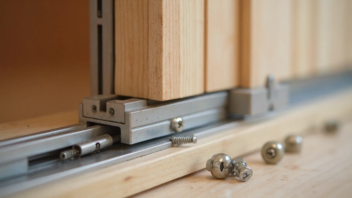 jak naprawić szafę przesuwną