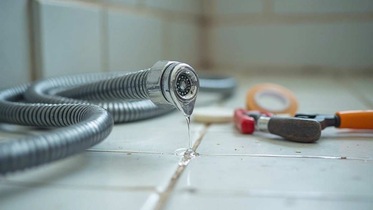 Jak naprawić wąż prysznicowy