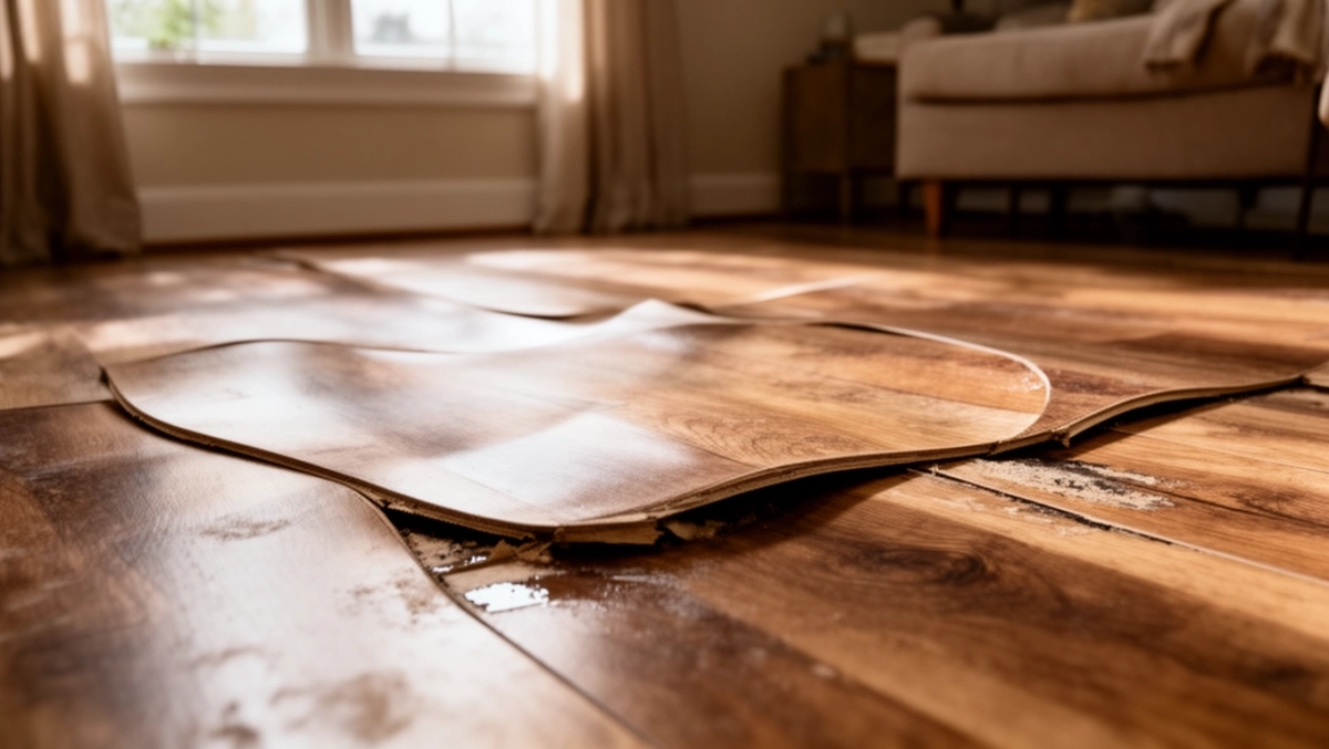 jak naprawic wybrzuszenia na panelach