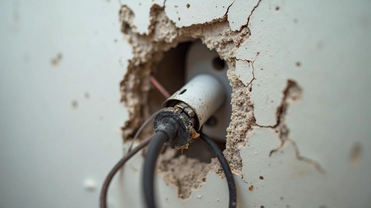 Jak naprawić wyrwane gniazdko