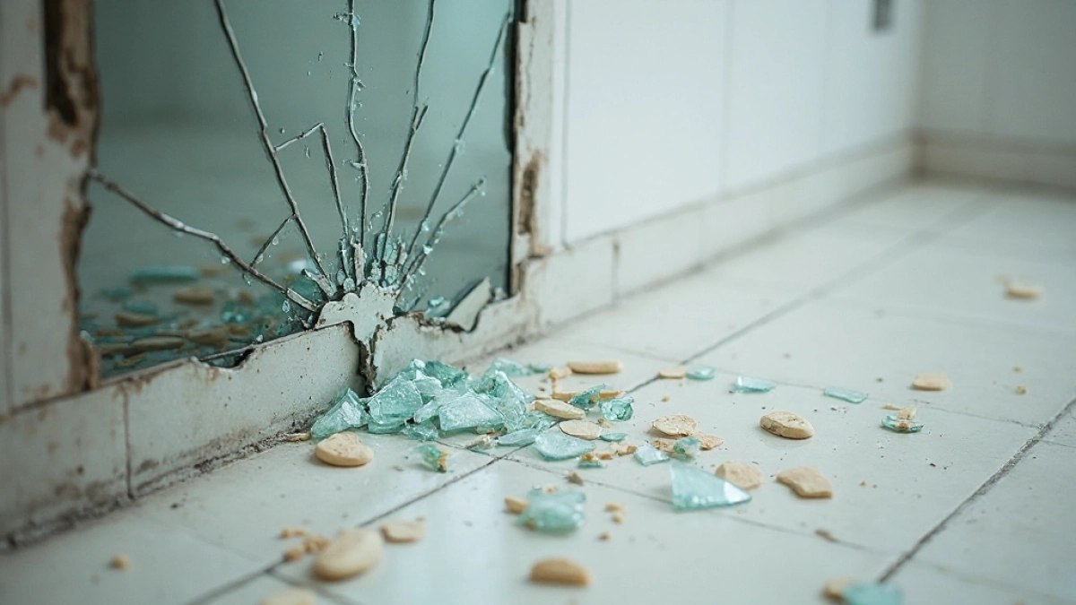 Jak naprawić zbite lustro