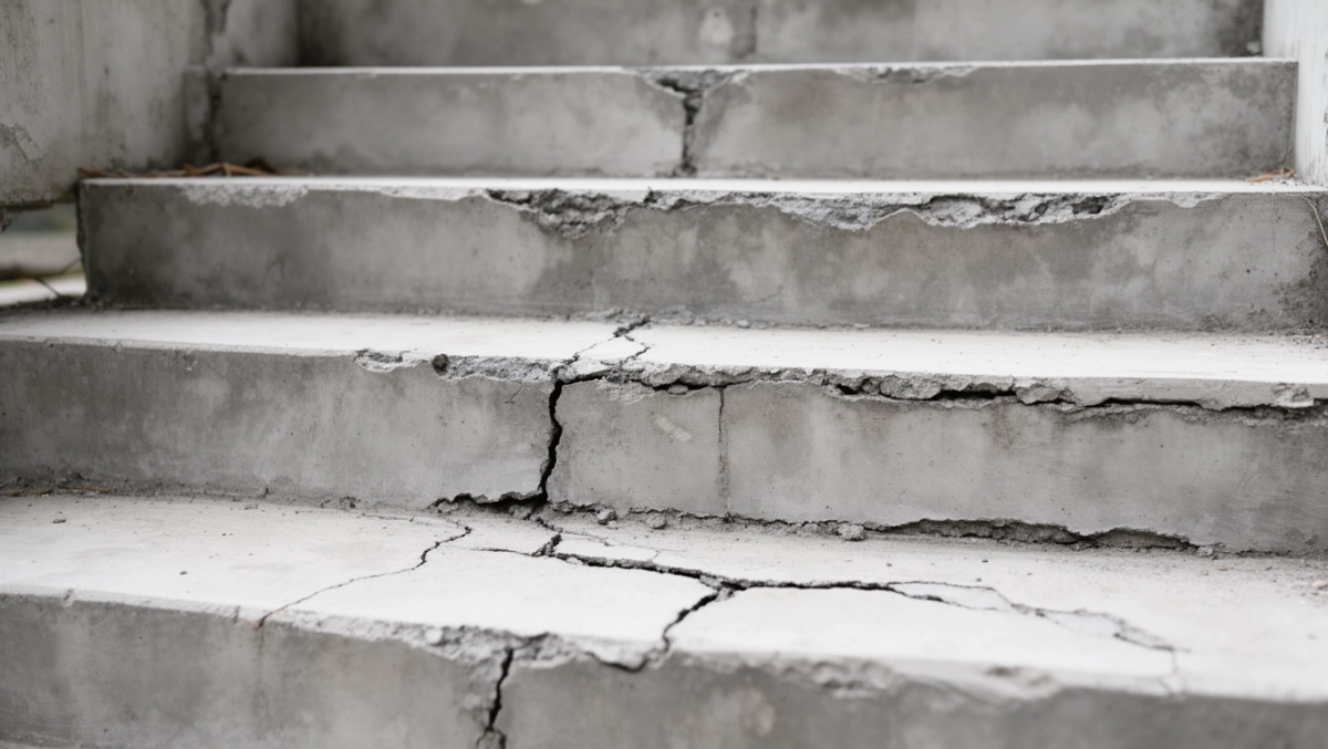 Jak naprawić źle wylane schody