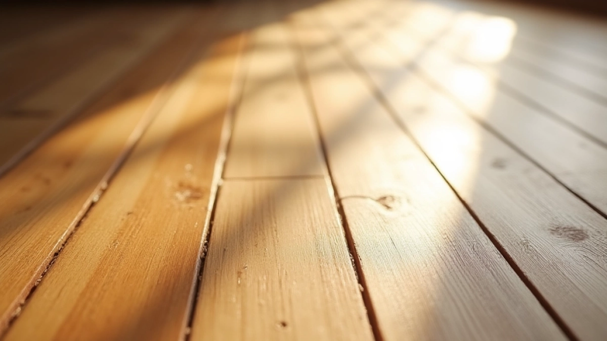 jak odświeżyć podłogę drewnianą
