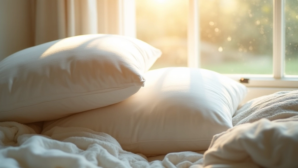 Jak odświeżyć poduszki z pierza