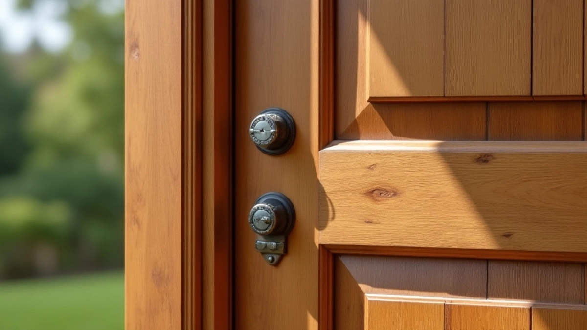 Konserwacja drzwi zewnętrznych drewnianych