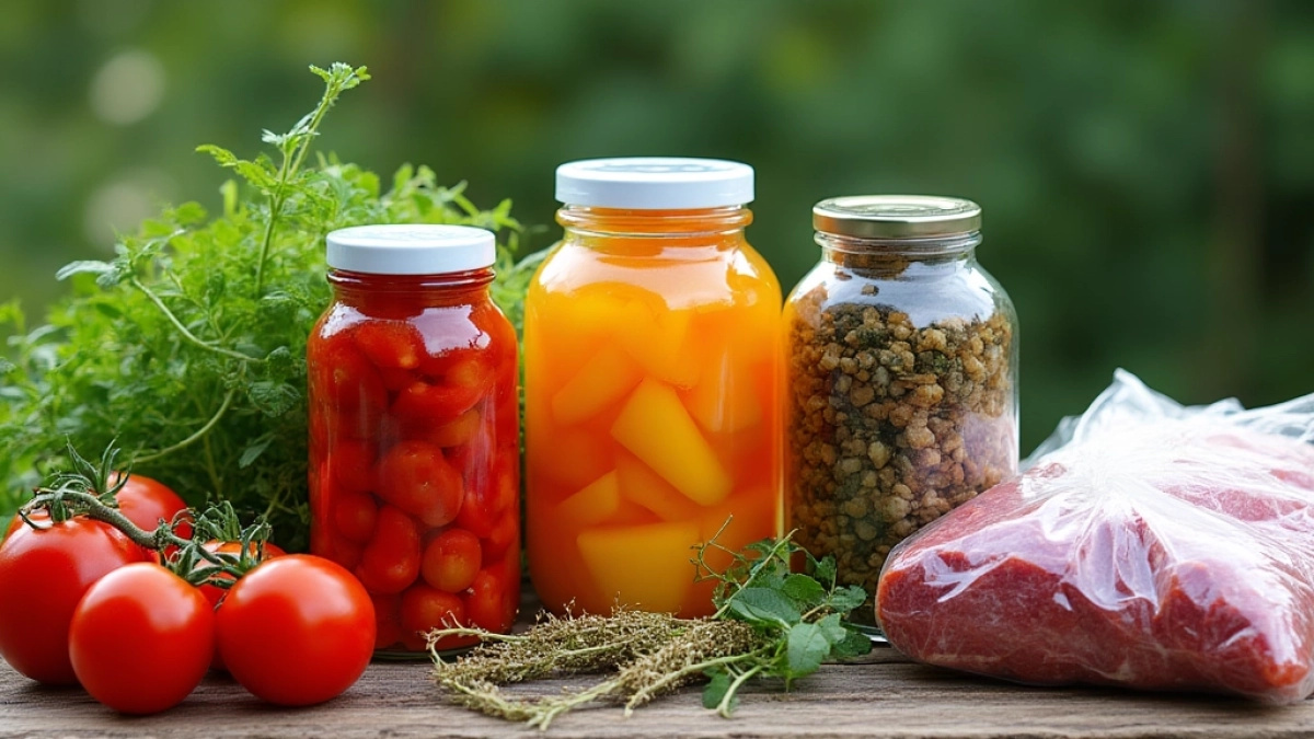 Metody konserwacji żywności i przykłady