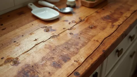 Jak naprawic drewniany blat kuchenny