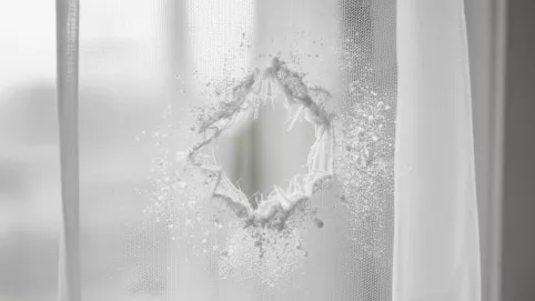 jak naprawić dziurę w firance