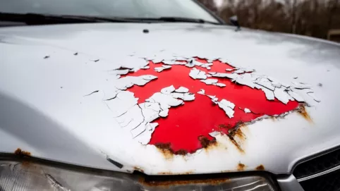 Jak naprawić łuszczący się lakier na samochodzie