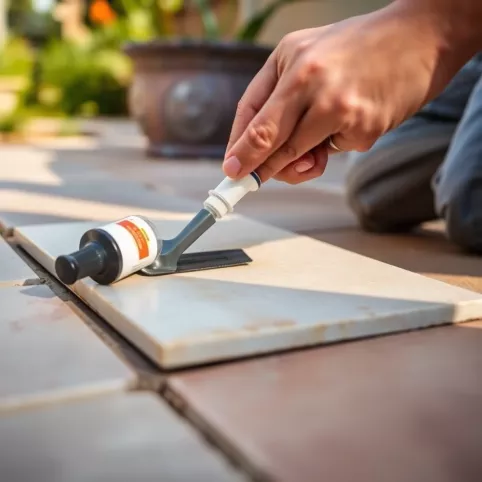 Jak naprawić odpadające płytki na tarasie