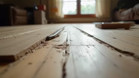 jak naprawic panele ktore sie rozeszly