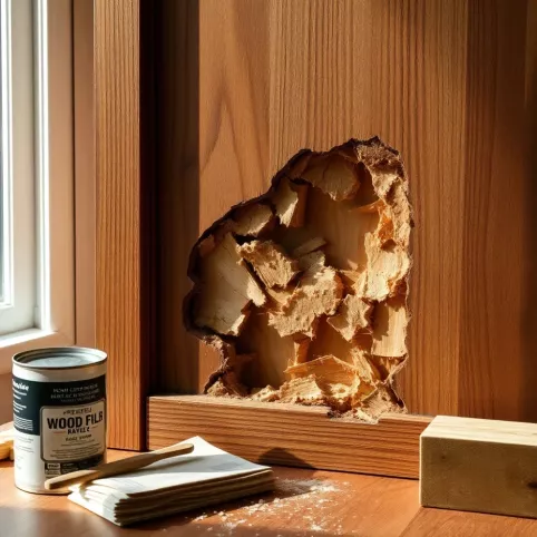 Jak naprawić pogryzione drzwi