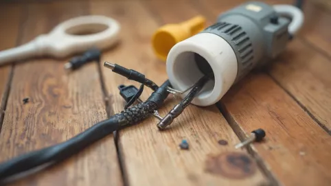 Jak naprawić przecięty kabel