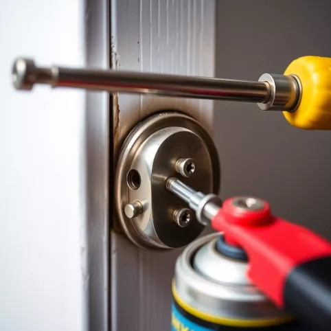 Jak naprawić przekręcony zamek w drzwiach