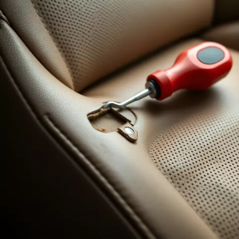 Jak naprawić przetarty fotel w samochodzie