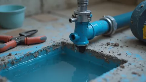 Jak naprawić przewierconą rurę pex