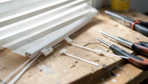 Jak naprawić roletę plisowaną