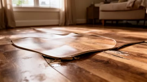 jak naprawic wybrzuszenia na panelach