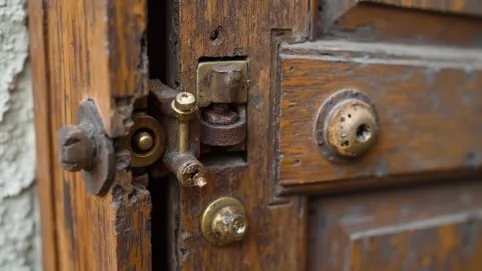 jak naprawić zamek w drzwiach wejściowych