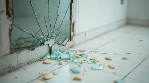 Jak naprawić zbite lustro