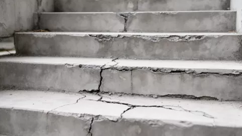 Jak naprawić źle wylane schody