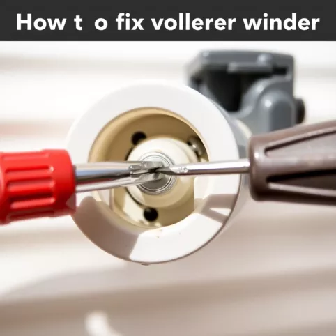 Jak naprawić zwijacz rolety zewnętrznej