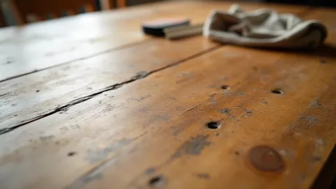 Jak odświeżyć drewniany stół