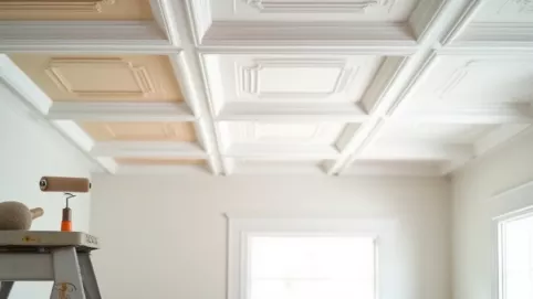 Jak odświeżyć kasetony na suficie