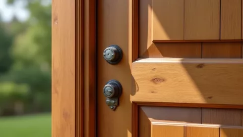 Konserwacja drzwi zewnętrznych drewnianych