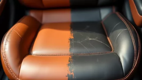 Konserwacja skóry w samochodzie