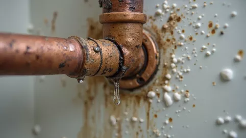 Pękniętą rura jak naprawić