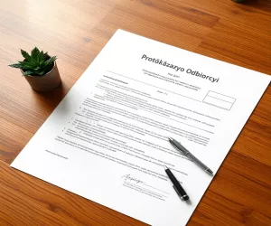 Protokół Zdawczo Odbiorczy Mieszkania